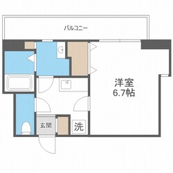 Uresidence新大阪の物件間取画像